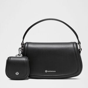 lululemon athletica Cactus Leather Alternative Mini Bag 1.2L in Black. NWT!